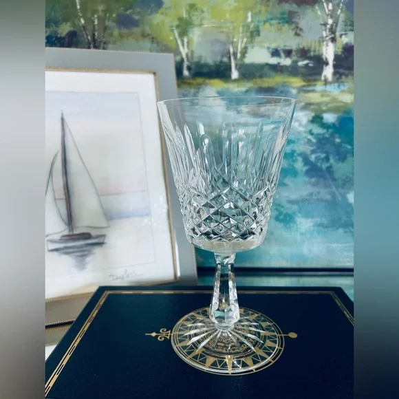 Vintage Set of 5 Waterford Kenmare Claret Wine Goblets| Ireland | 1968 | Marked - Picture 2 of 7